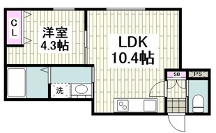 エキミエール戸部IIの物件間取画像